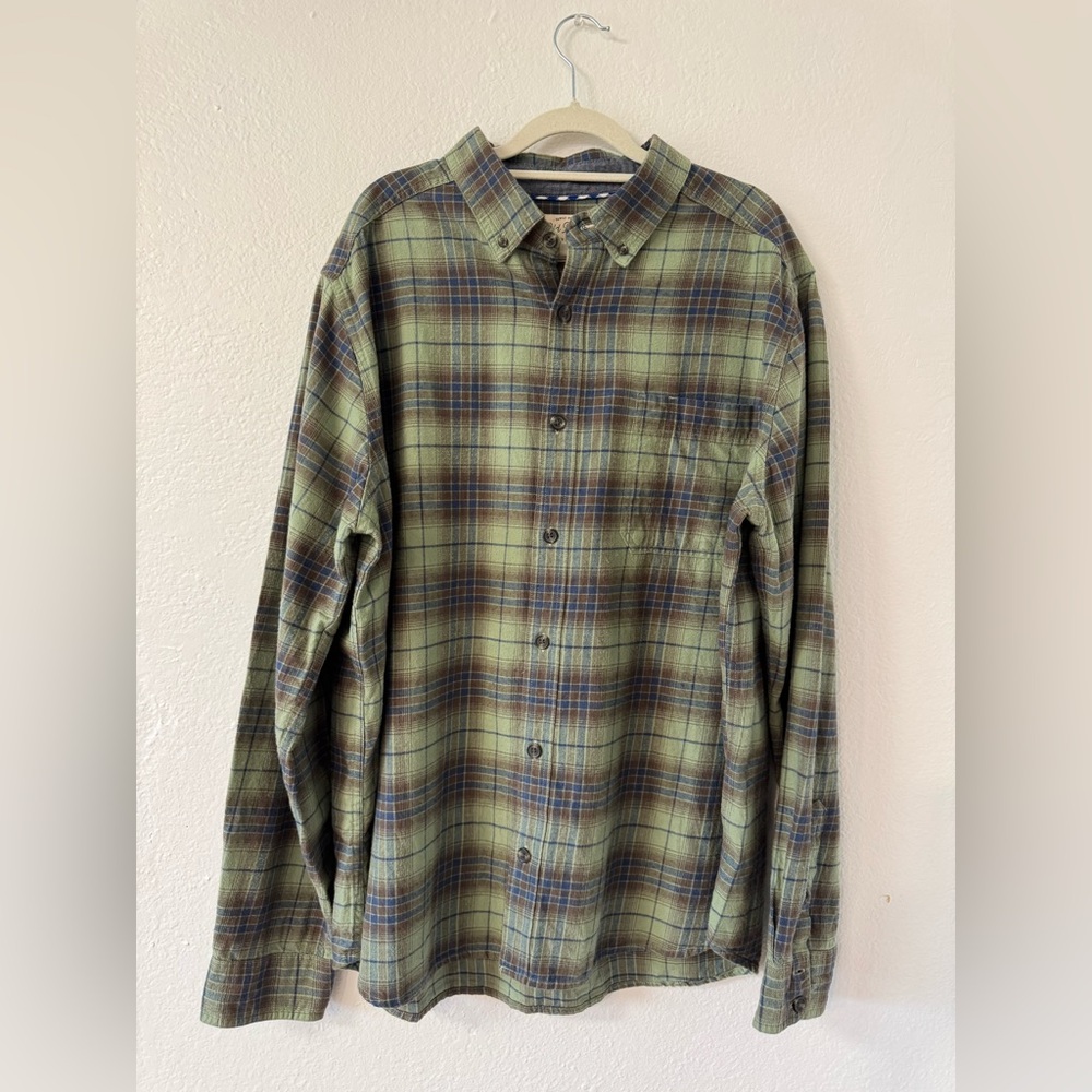 Old Ranch Green Plaid,Size XL